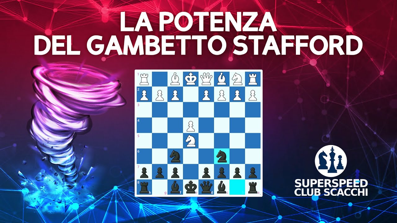 ASSURDO!  Il GAMBETTO STAFFORD Vince in Poche Mosse