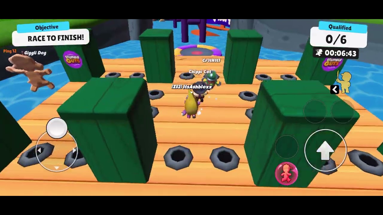 Aura farming in stumble guys ( no sound)