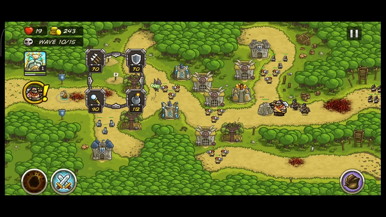 Hushwood. Kingdom Rush. Great tactic. 
