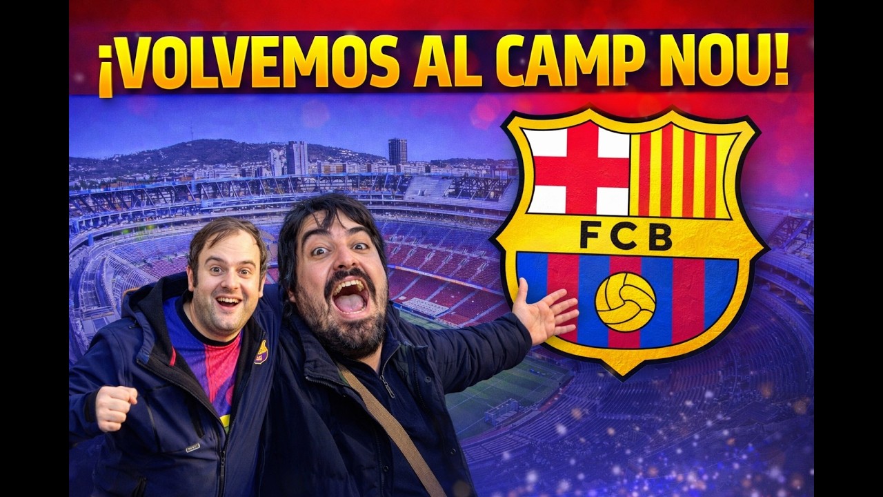 🔥 ¡Experiencia VIP en el nuevo Camp Nou + Goleada 4-0 del Barça en la vuelta a casa! 🔥