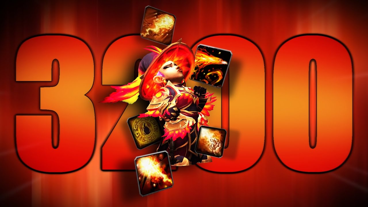 Достигнув 3200 IO в огненном маге