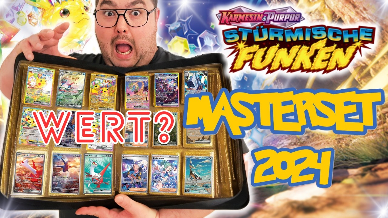 Das KOSTET das DEUTSCHE Pokémon STÜRMISCHE FUNKEN MASTERSET im JAHR 2024!