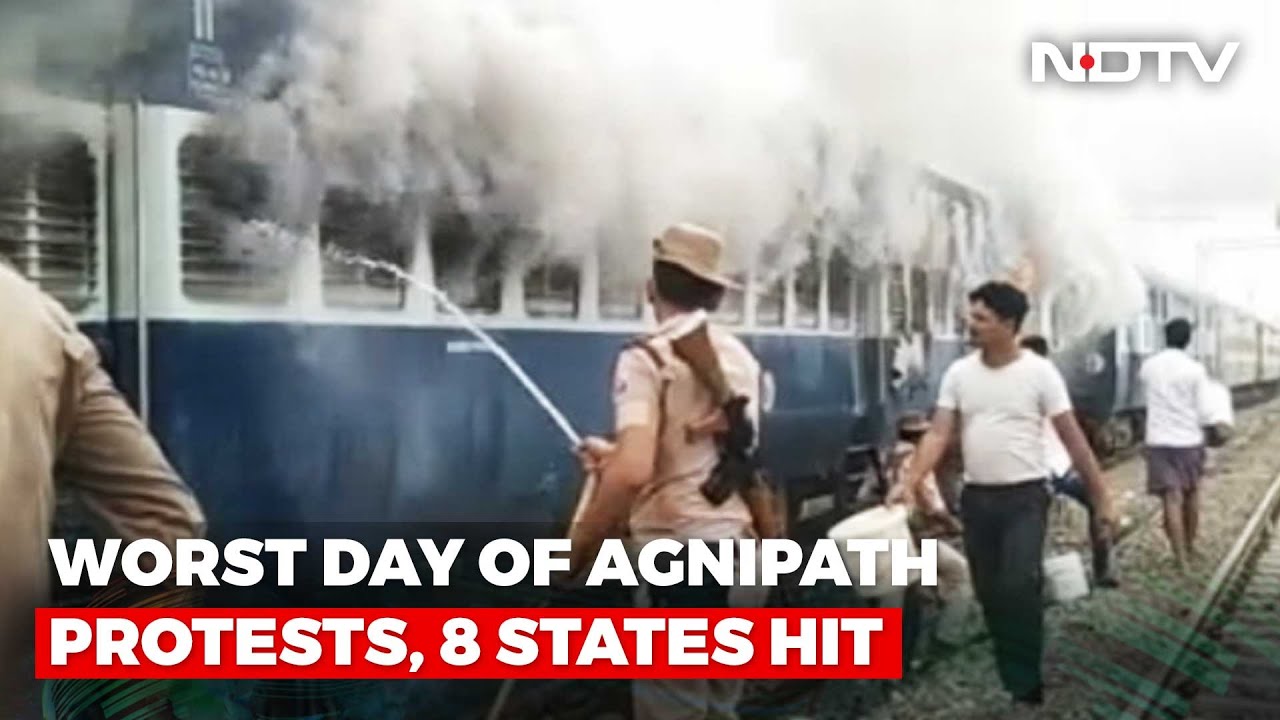 Worst Day Of Agnipath Protests, 8 States Hit | The Biggest Stories Of June 17, 2022