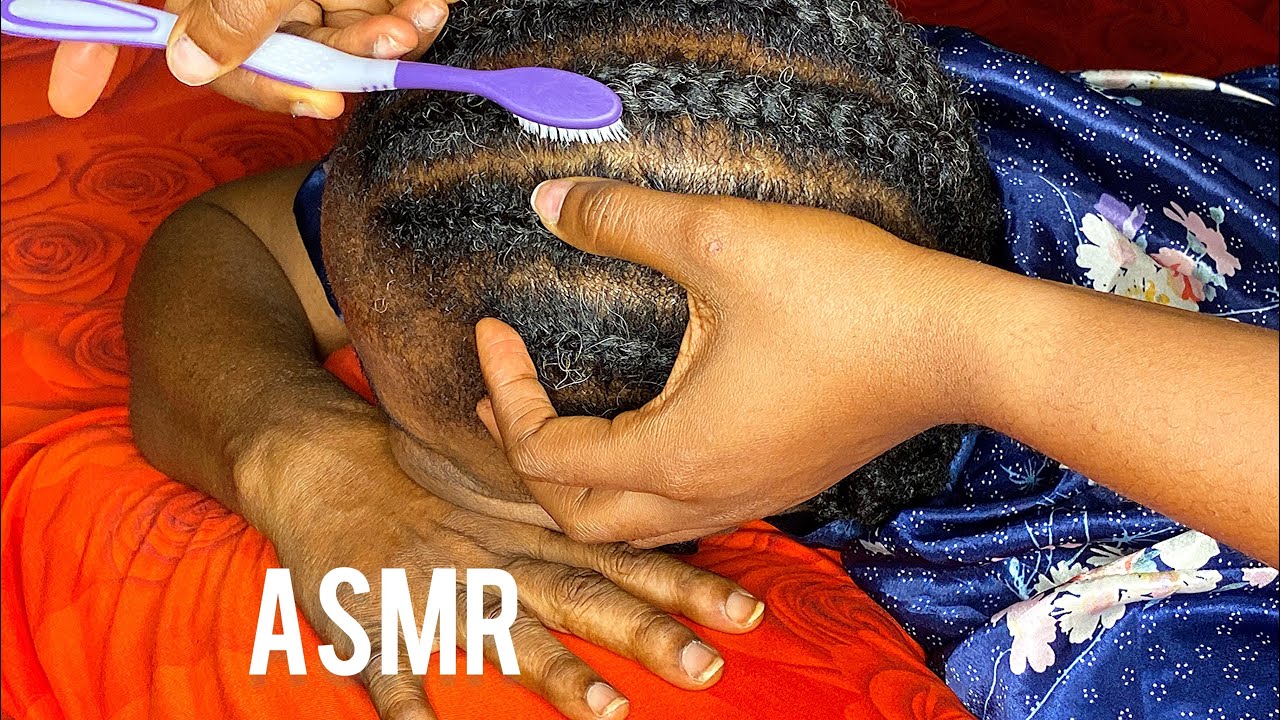 ASMR|| Scalp Check and  Hair Scratch with Toothbrush for AMAZING SOUND SLEEP 💤 #asmrsounds