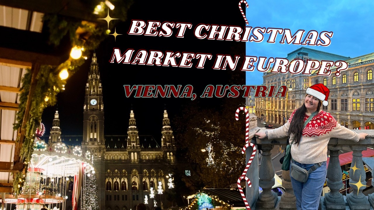 Best Christmas Market in Europe?! | Vienna, Austria