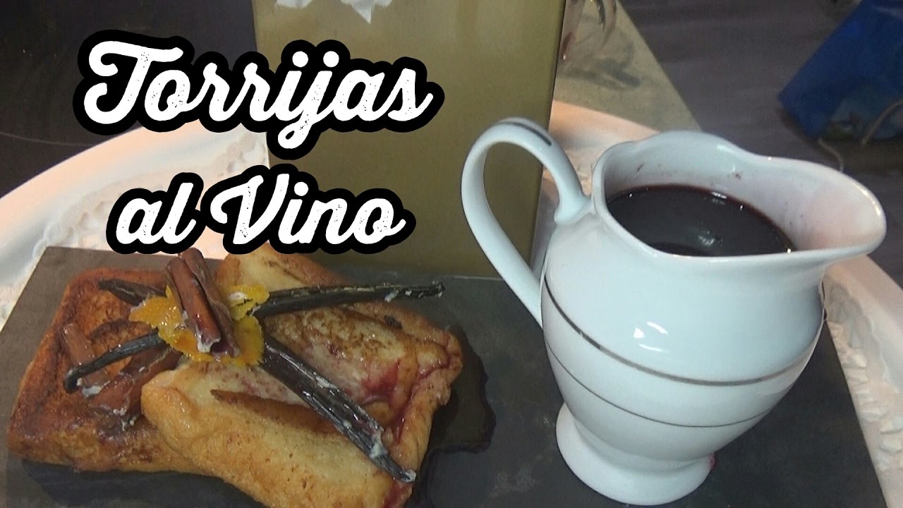 Receta Torrijas al Vino Tinto | ArinuCosmetics