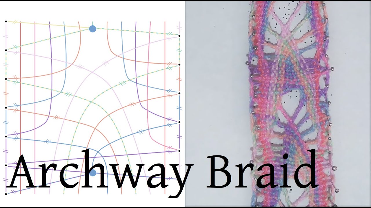 Bobbin Lace Braid Tutorial -- Archway