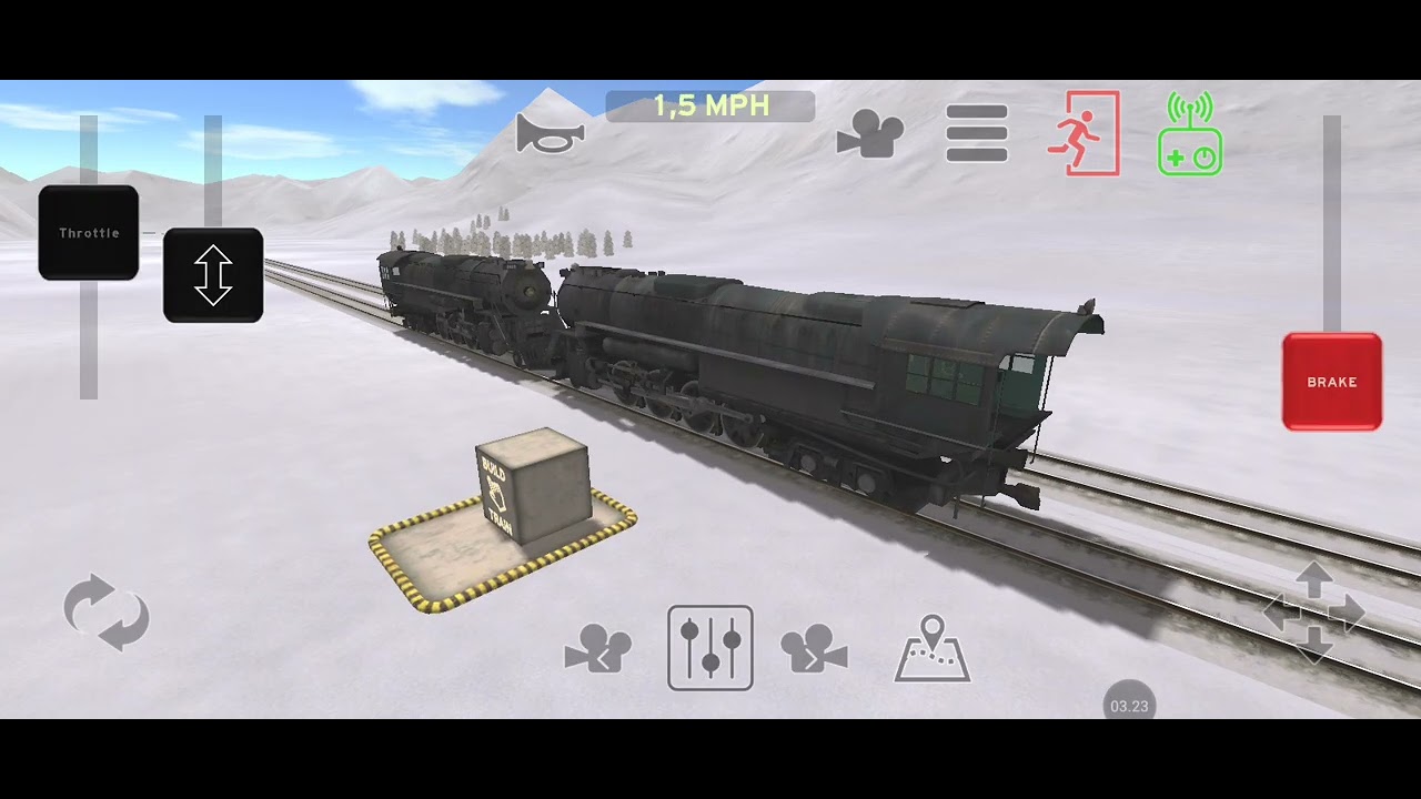 3000 MPH lokomotif polar expres 1225