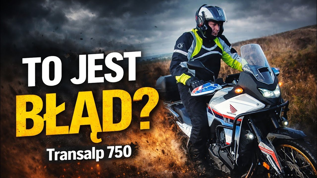 Kto powiedział, że Transalp 750 nie nadaje się do off-roadu?