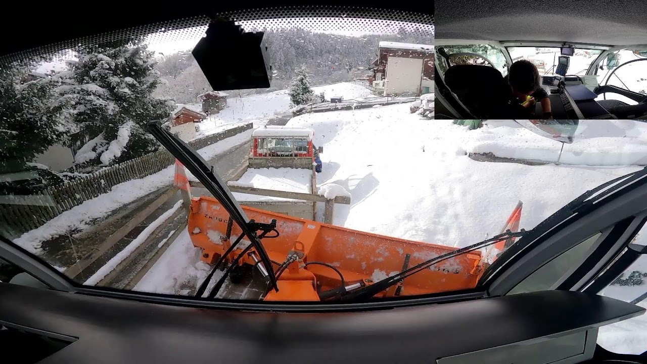 🔴Live❄️Winterdienst❄️🌨️mit Schiltrac Swisstrans🚍🌨️