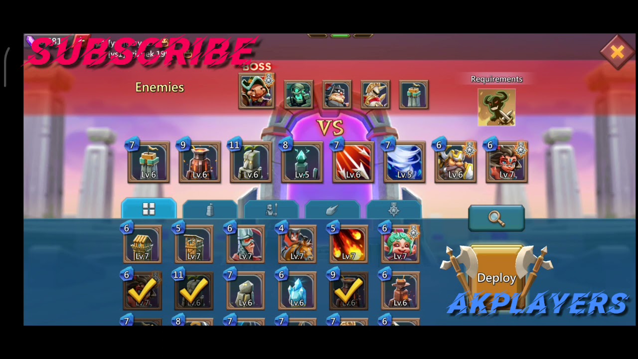 lords mobile chapter 6 stage 13 with easy way