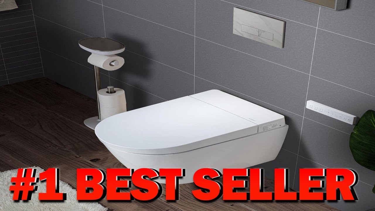 WOODBRIDGE Wall Hung Smart Toilet with Dual flush Bidet Wash Function Heated Seat - B0F92KFXZ6