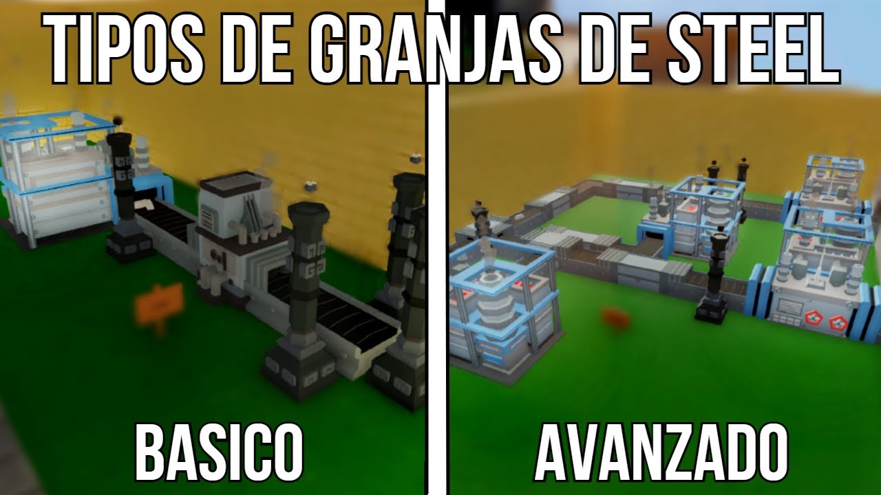 TIPOS DE GRANJAS DE STEEL/ACERO Y CUAL ES LA MEJOR | TDG #2