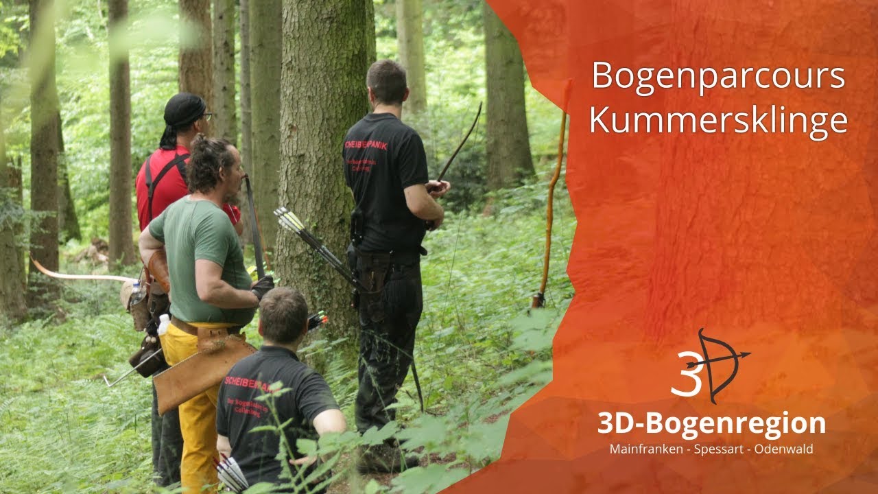 Bogenparcours Kummersklinge | 3D-Bogenregion