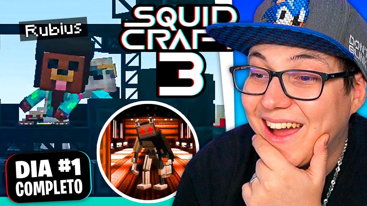 SQUID CRAFT GAMES 3 🦑 D&iacute;a 1 | Stream Completo