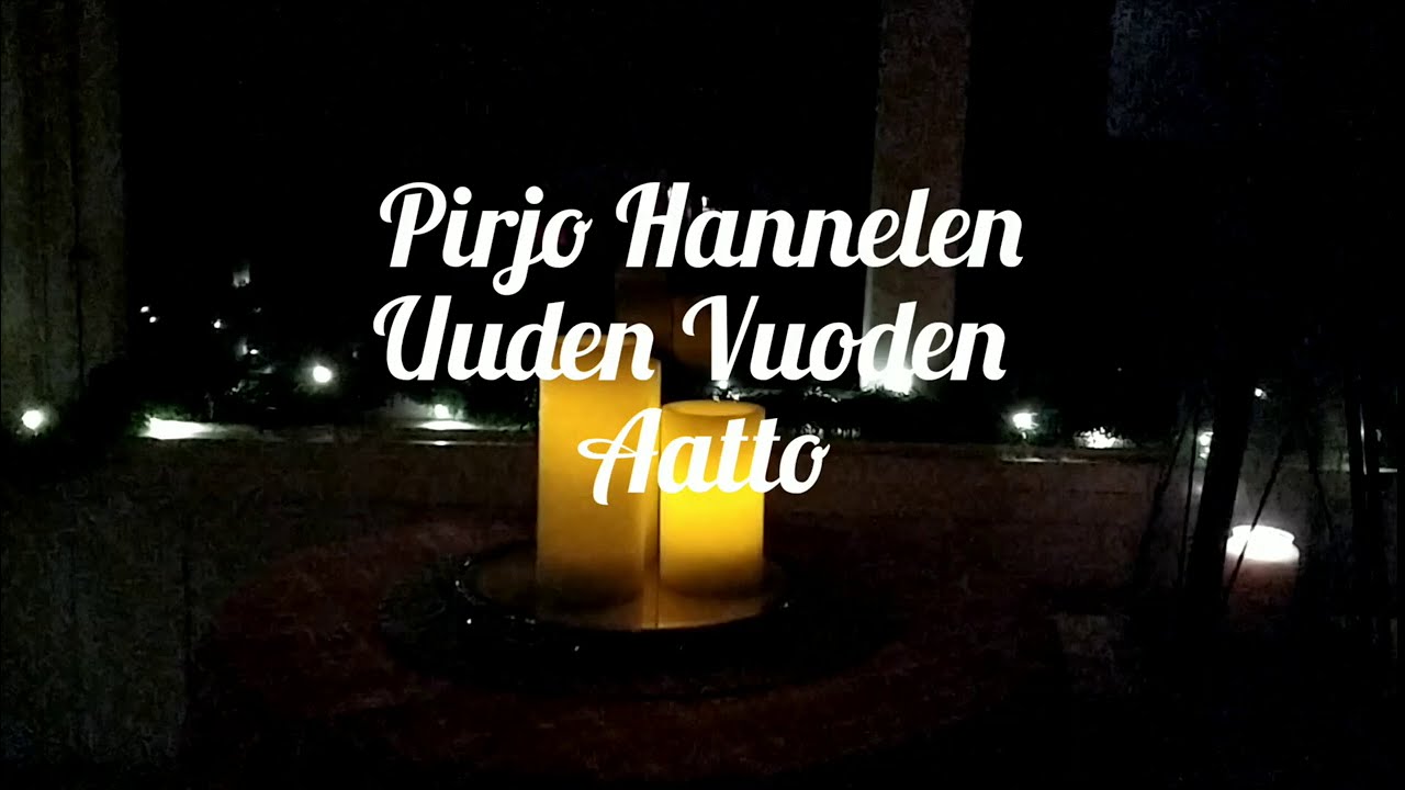 Uuden Vuoden aattoa!