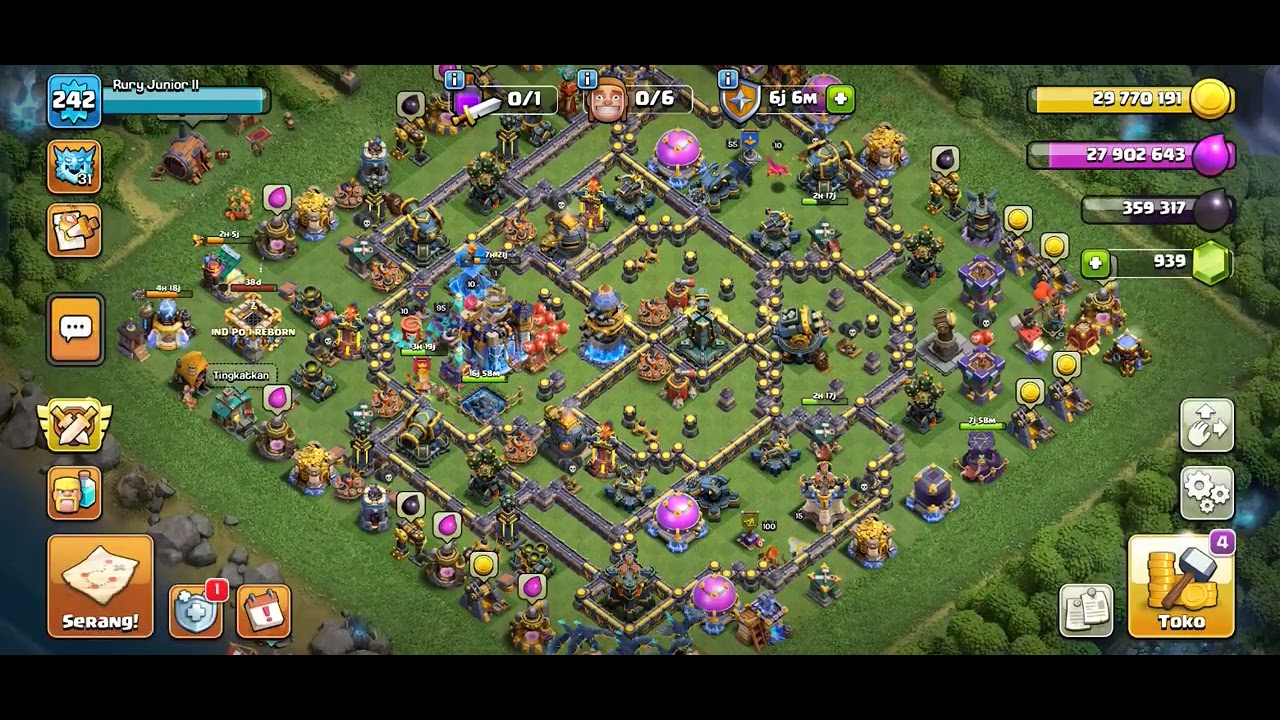 SEPEL TOTEM + NAGA TH 18 FARMING LIGA #cocindonesia 