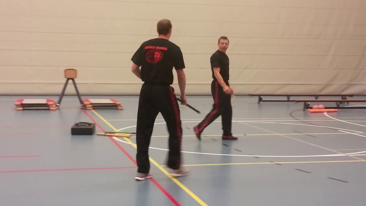 Expert Krav Maga demo during KMJ test 2015