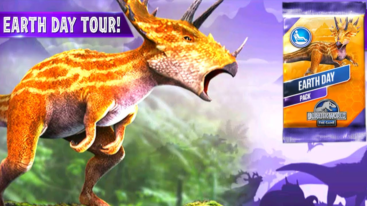 EARTH DAY TOUR GET HYBRIDS DRACOCERATOPS | HT GAME
