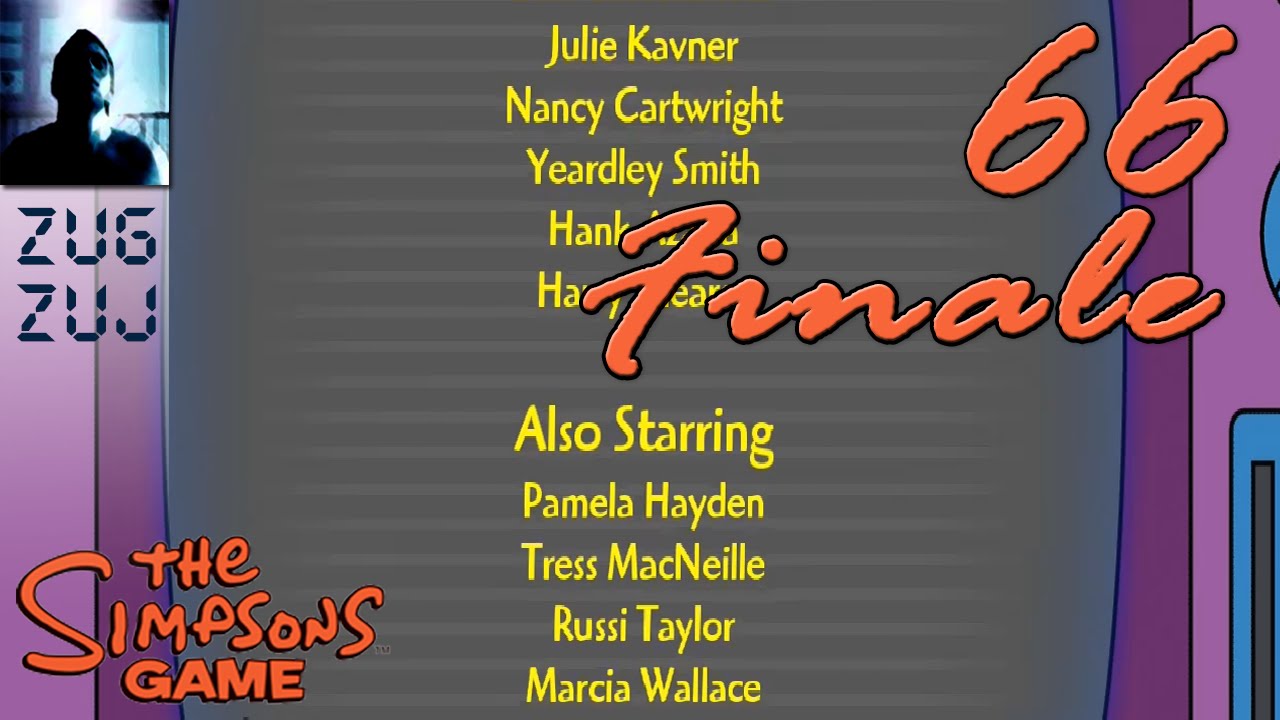 Lets Play The Simpsons Game Vol.66 (German) [HD/Blind] - FINALE!