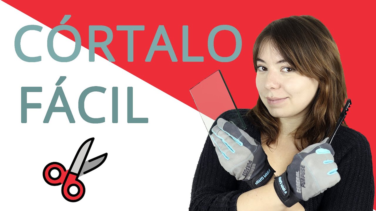 ✂️ Cómo Cortar Vidrio Tú Mismo Fácil y Rápido | Cómo Quitarle el Filo a un Vidrio