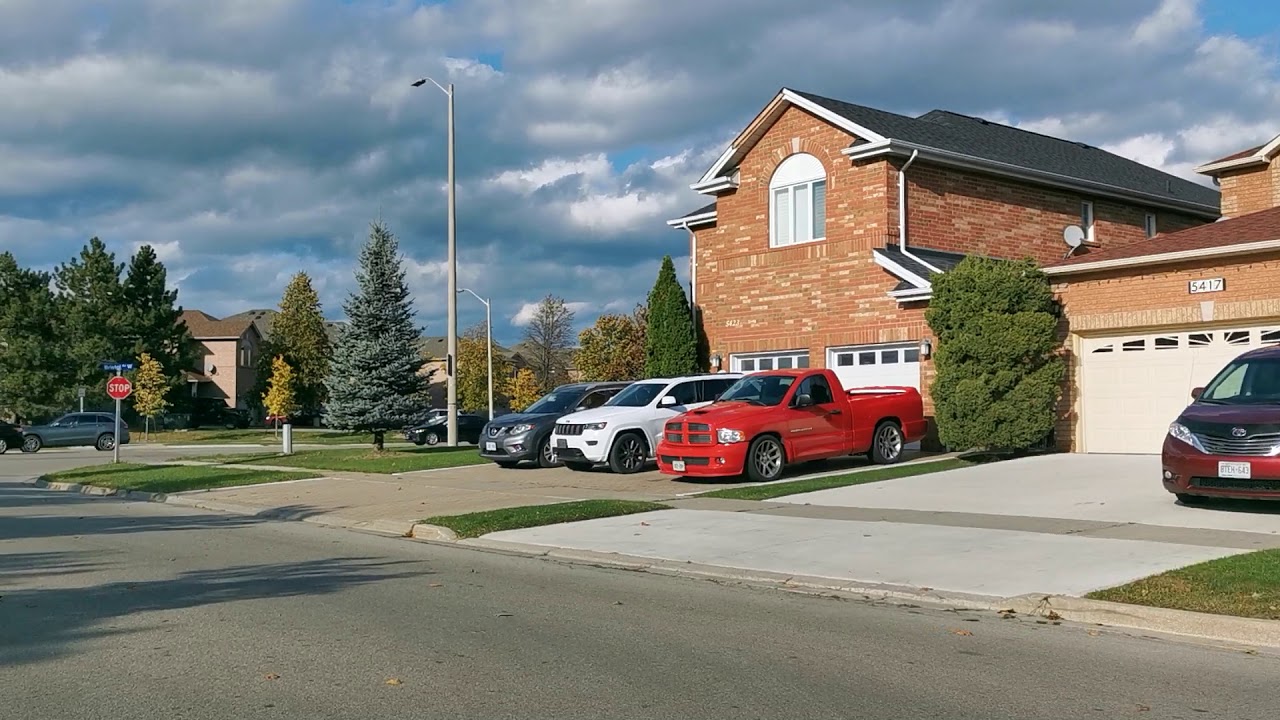 Neighborhood of Mississauga Ontario Canada