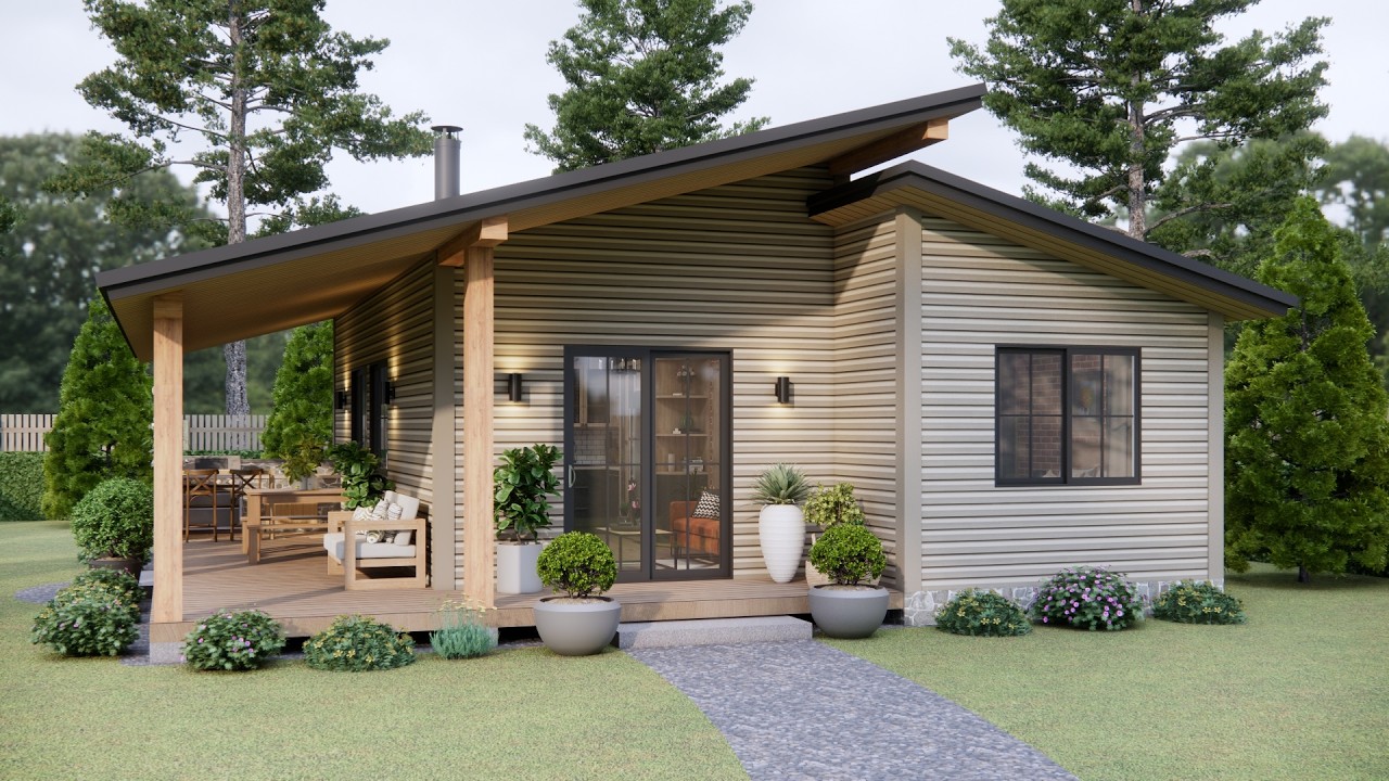 Small and Cozy House 740sqft (70m2) of Practicality and Comfort