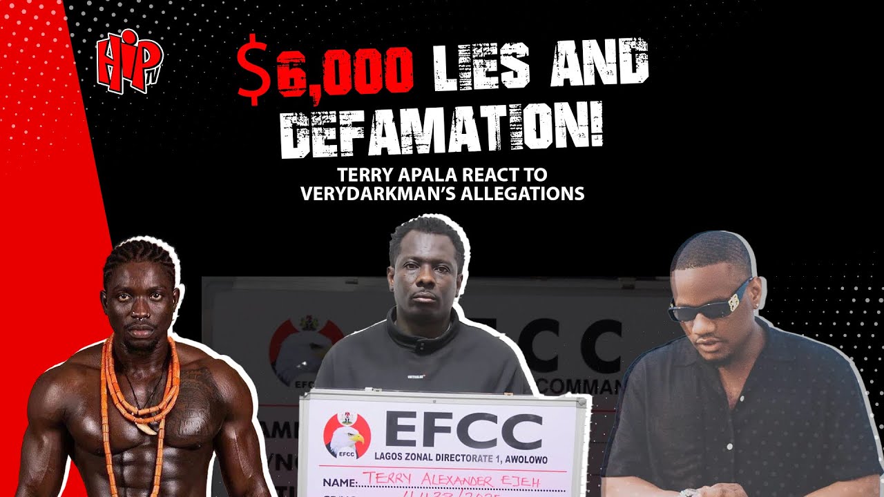 TERRY APALA BREAKS SILENCE ON EFCC ARREST, VERYDARKMAN DRAMA & IKOYI PRISON EXPERIENCE 😳