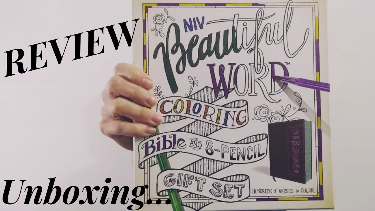 REVIEW of the BEAUTIFUL WORD COLORING BIBLE | Bible with the Barretos