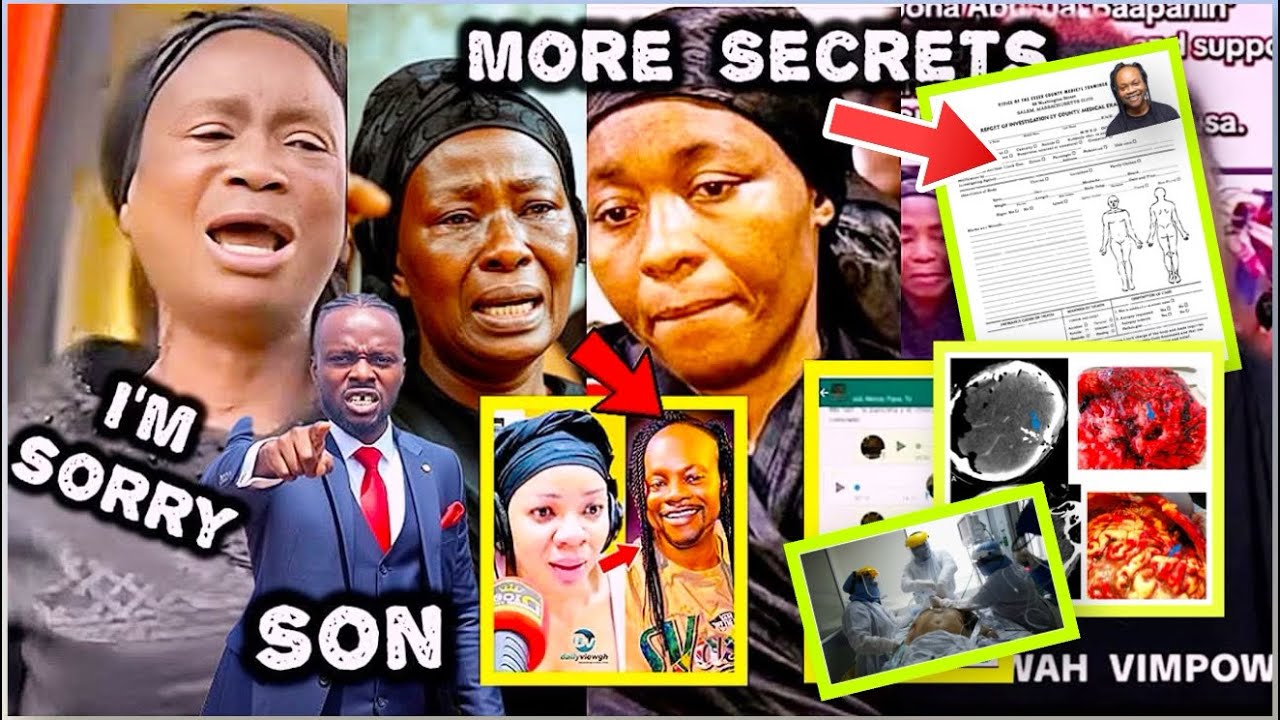 Unbelievable 😭Daddy Lumba post-m0rtem examination is out Son Calvin Fosu & sister, Odo broni ExP0sed