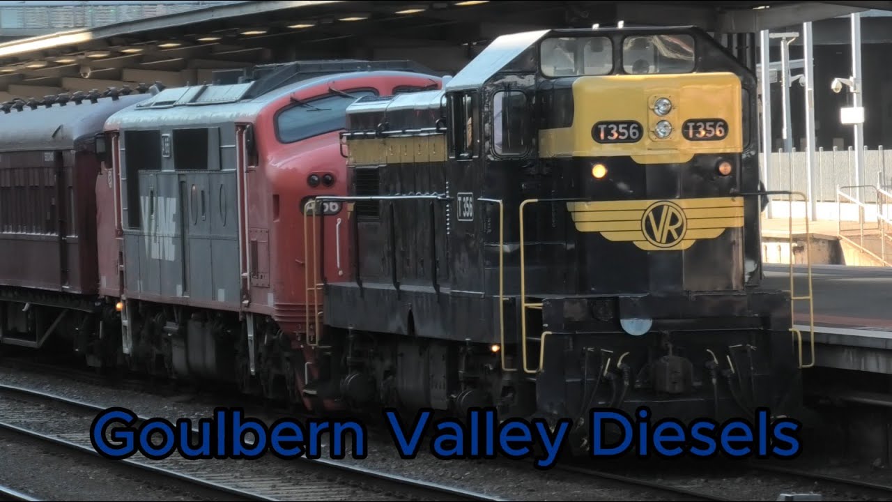 Diesels to the Goulbern Valley | Steamrails Goulburn Valley Diesel Explorer | 4K