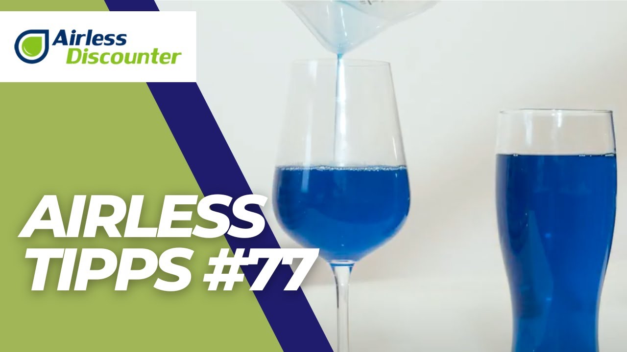 Wie viel Farbe passt in einen Airless Schlauch? - Airless Tipps #77