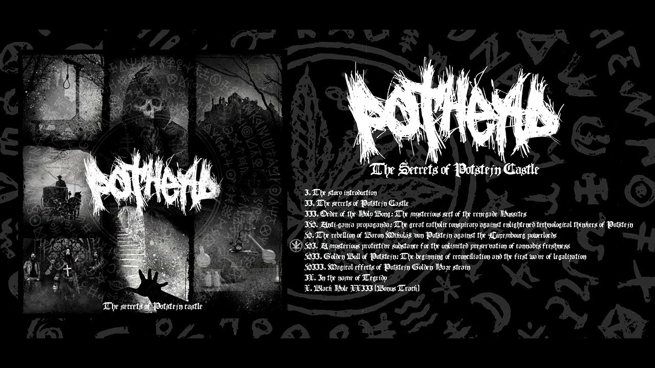 Pothead - The Secrets of Pot&scaron;tejn Castle FULL ALBUM (2024 - Goregrind / Black Metal / Industrial)
