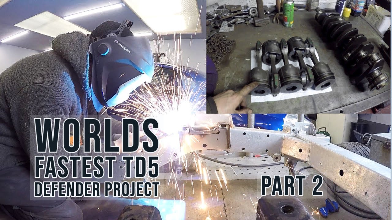 Worlds Fastest TD5 Defender Project - Part 2