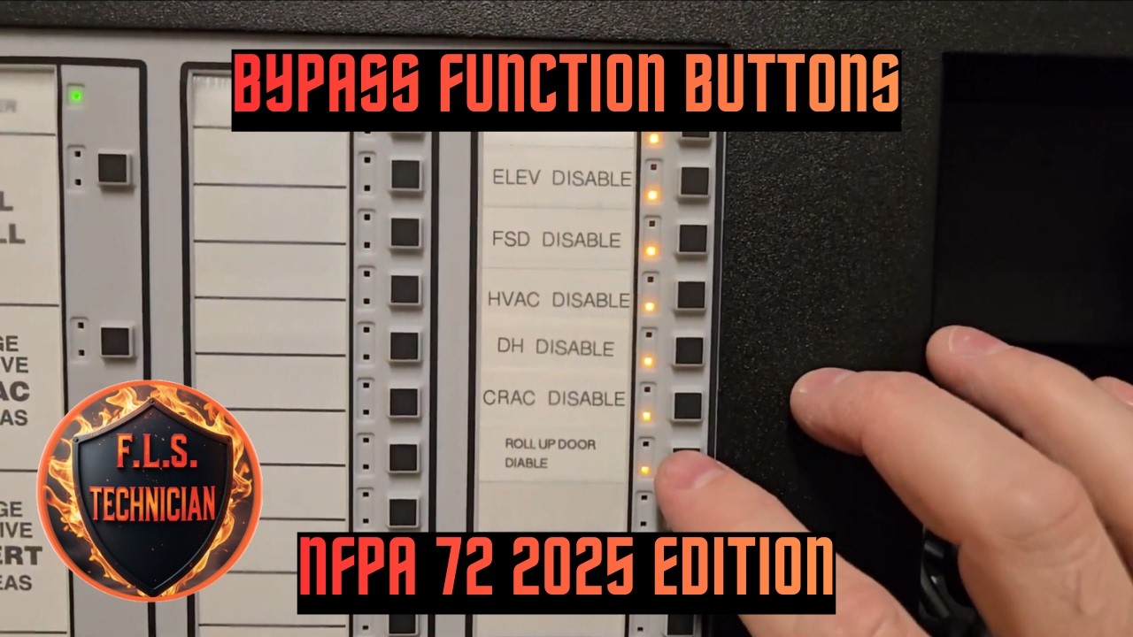 Notifier NFS 3030 | How to use Disable Buttons on Fire Panel