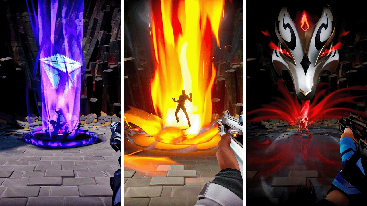 Valorant - All Finisher Animations | [+Solarstride]