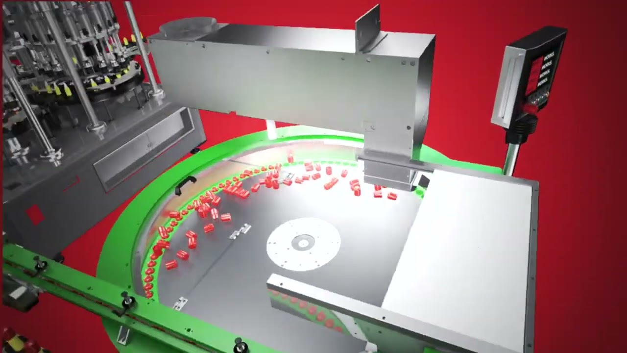 Tölke Twin Turret Capping System With Sorters