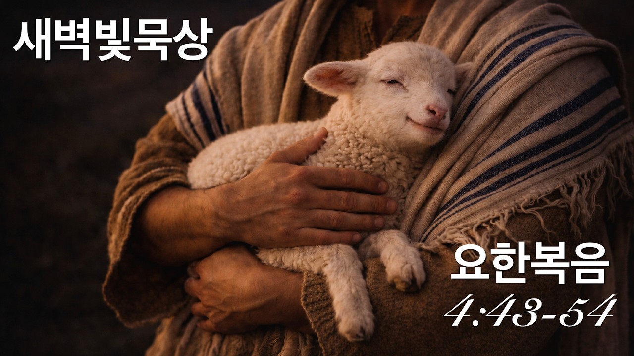 새벽빛묵상 2026년 2월 12일 요한복음 4:43-54
