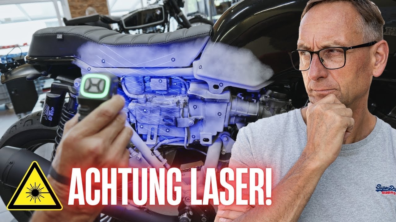 SCANNEN und 3D-DRUCK: So entstehen neue Anbauteile | Seitendeckel für Honda CB750 Sevenfifty