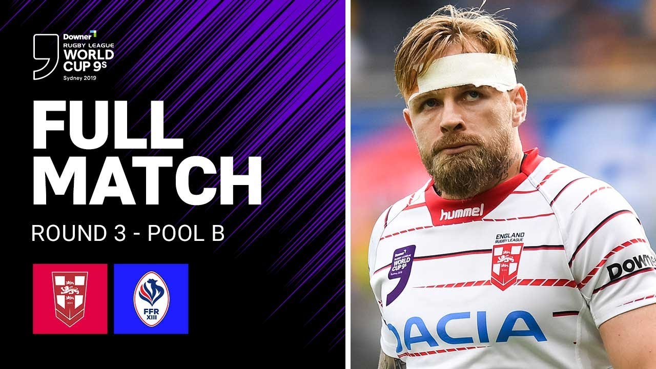 NRL Highlights | England v France | 2019 Rugby League World Cup 9s