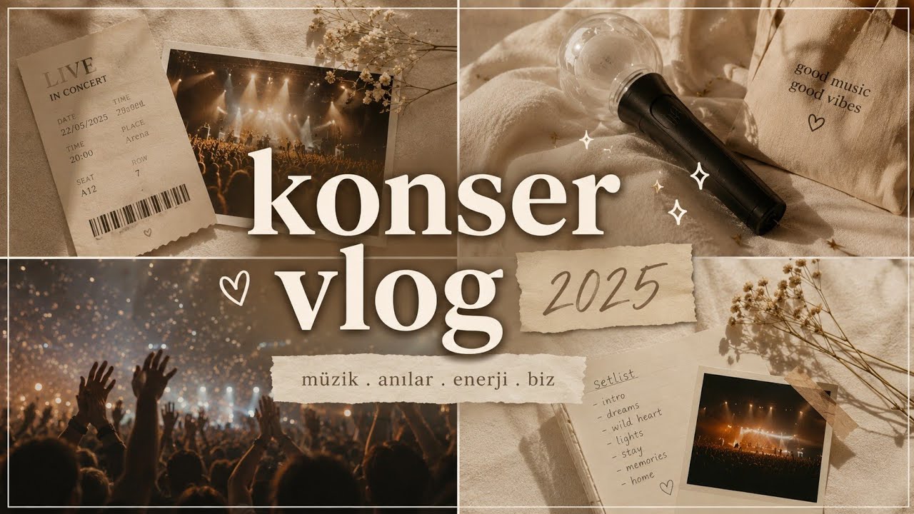 konser vlog 2025 | İlkim İsen