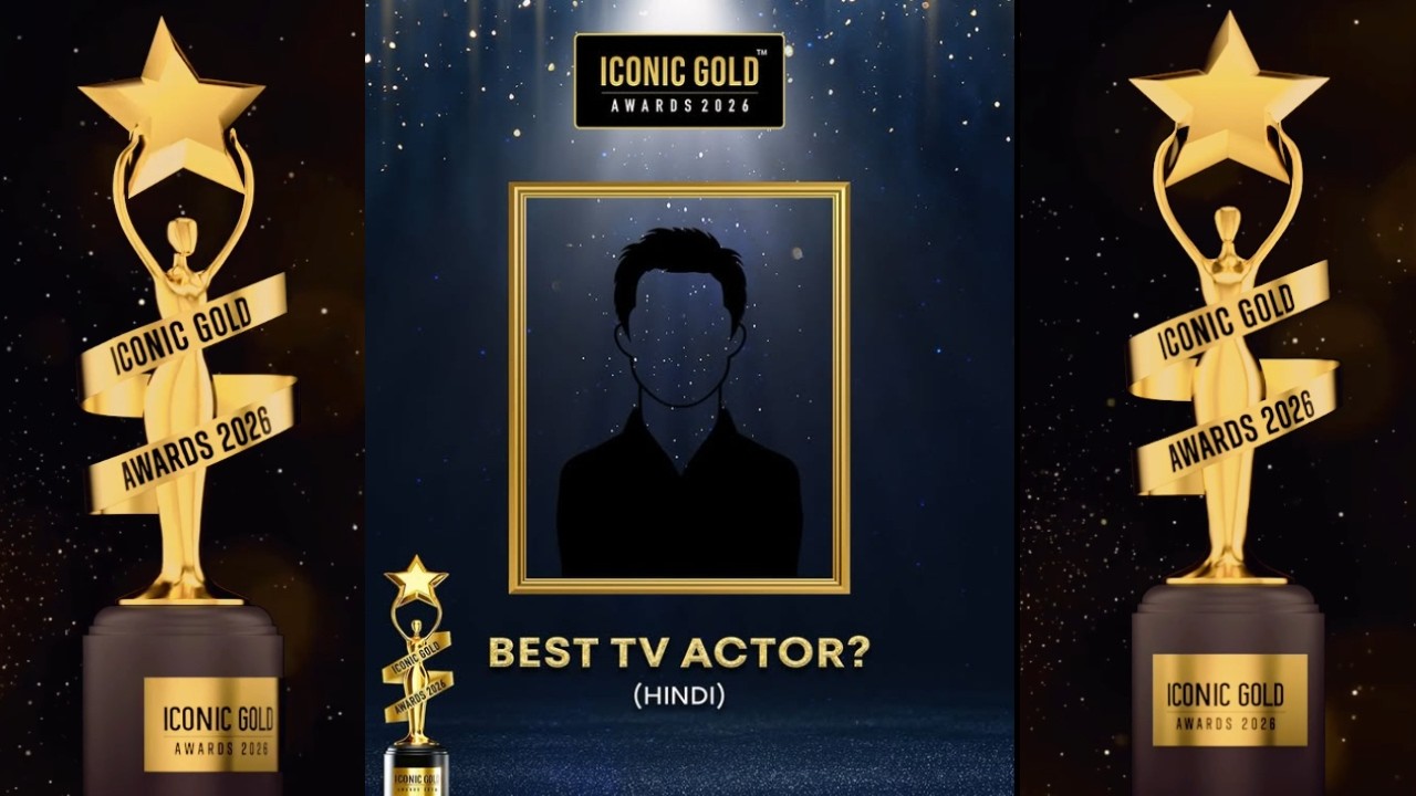 Iconic Gold Awards 2026 Best Actor Harshad Chopda , Baseer Ali , Abhishak Bajaj