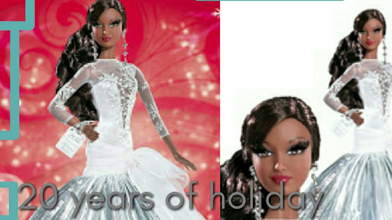 2008 20th Anniversary  Holiday  Barbie  Doll  Review 🎄🎉