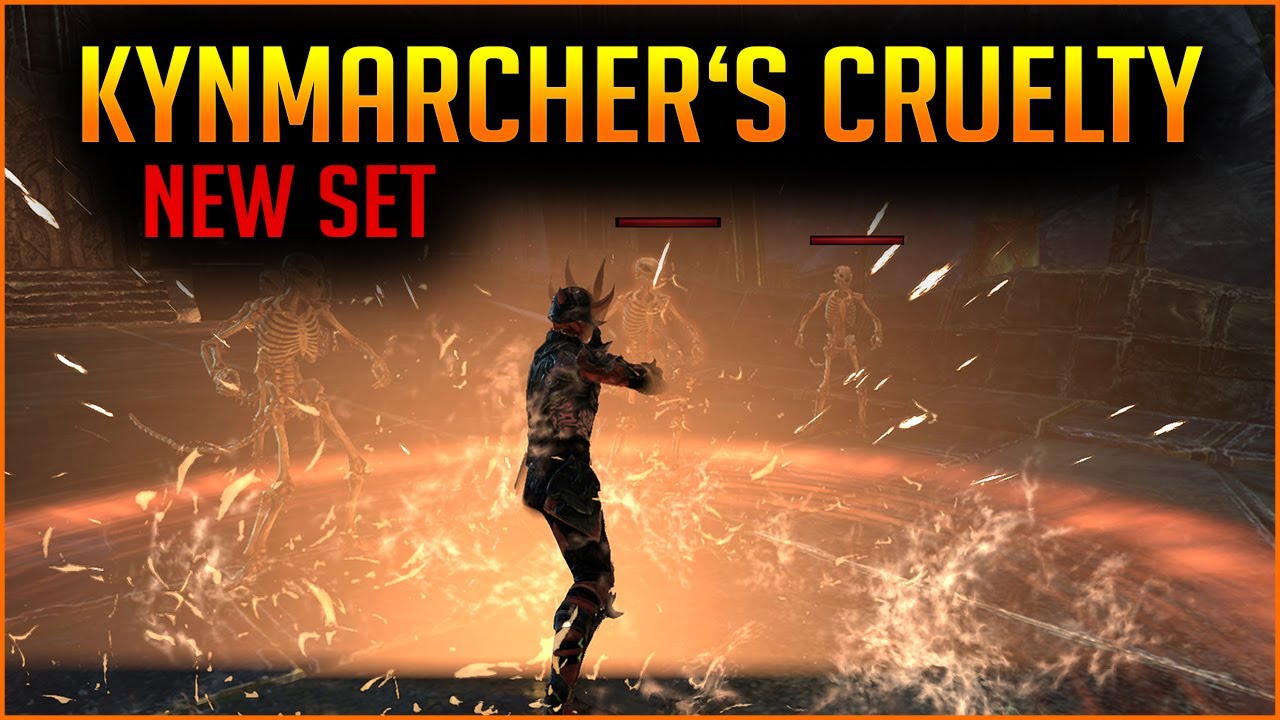 Kynmarcher's Cruelity Set - This set applies a lot of Major Debuffs - Deadlands DLC ESO