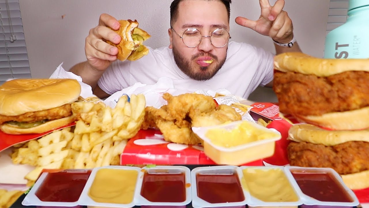 Chick-Fil-A • MUKBANG | КУЛИНАРНОЕ ШОУ