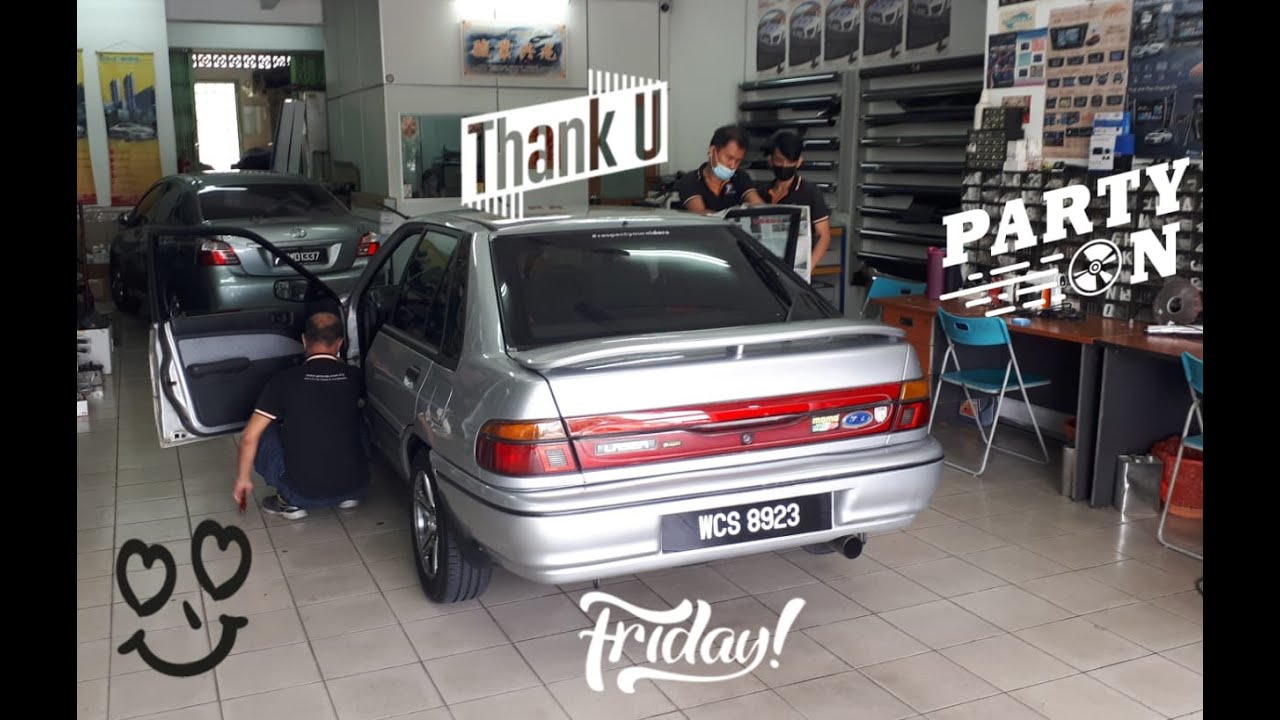 FRIDAY SPECIAL: Sayonara! 1992 Ford Laser 1.6GL Hatchback Leaves Weevil Garage!! | EvoMalaysia.com