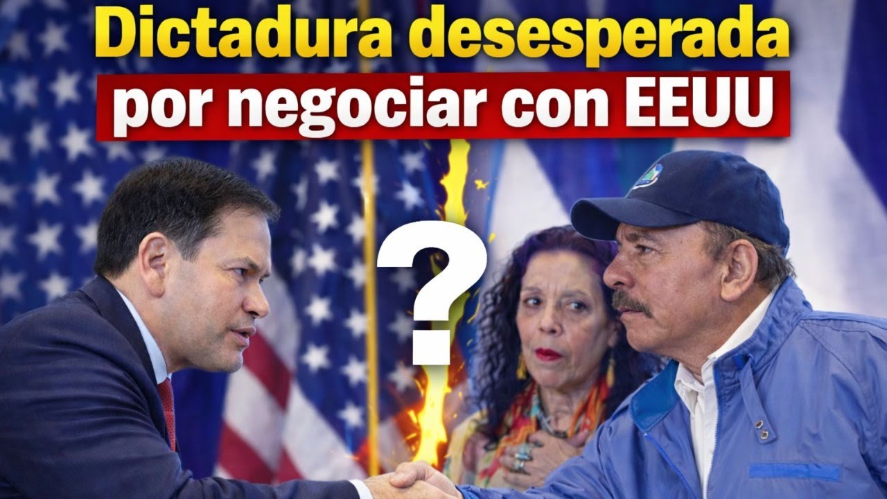 Dictadura desesperada por negociar con EE.UU.