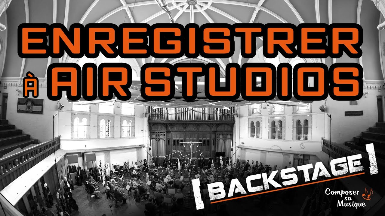 ENREGISTRER de la musique de film en STUDIO - Backstage #1