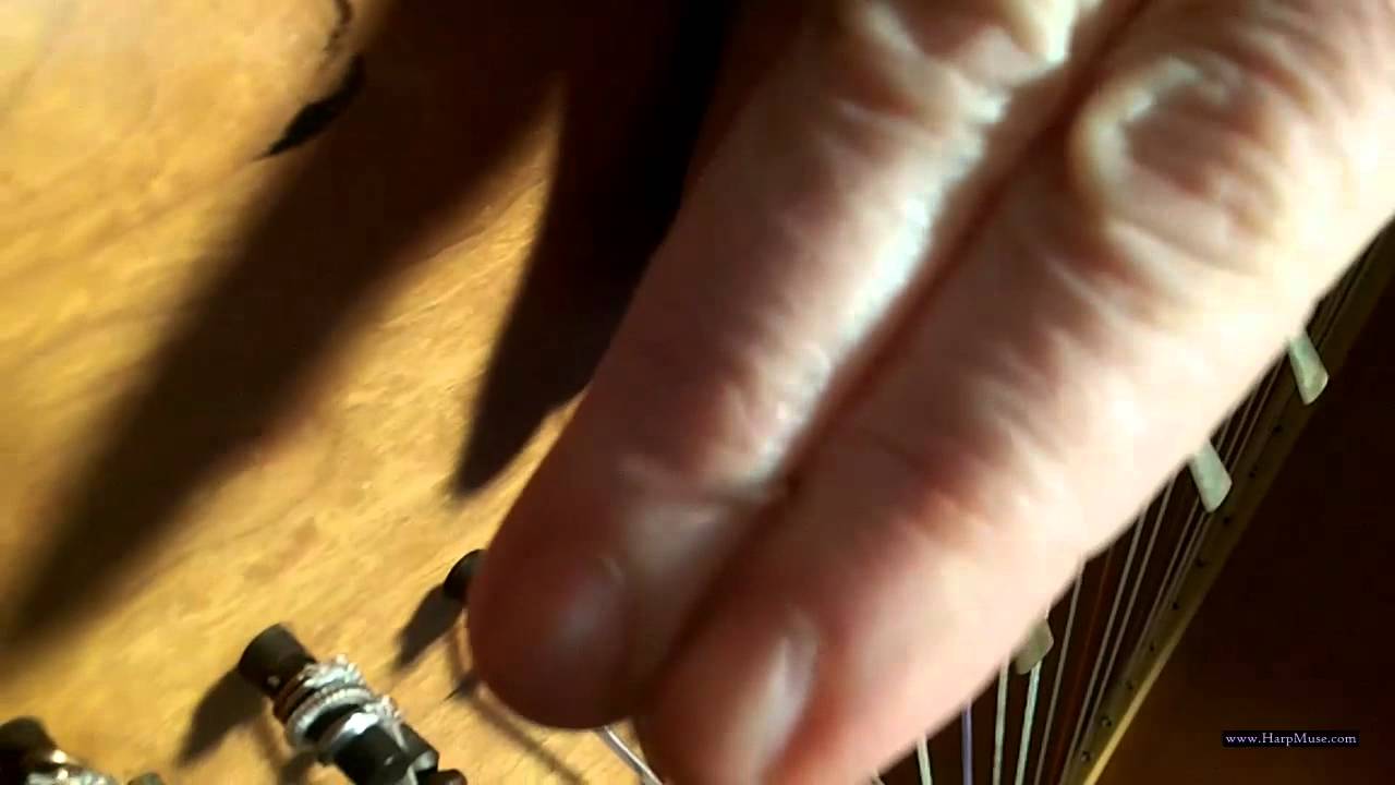 How to Change a Wire String on a Celtic Harp
