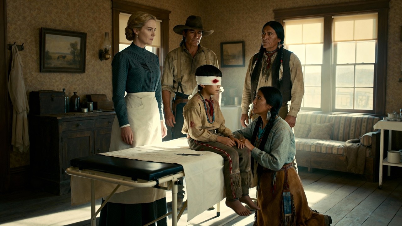The Apache Chief's Son Was Blind, Until She Removed Something From His Eyes No One Could Imagine...